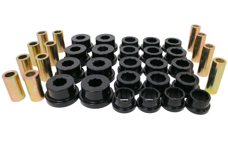 Energy Suspension 02-11 Toyota Camry/Camry Hybrid Rear Control Arm Bushing Set - Black - 8.3144G