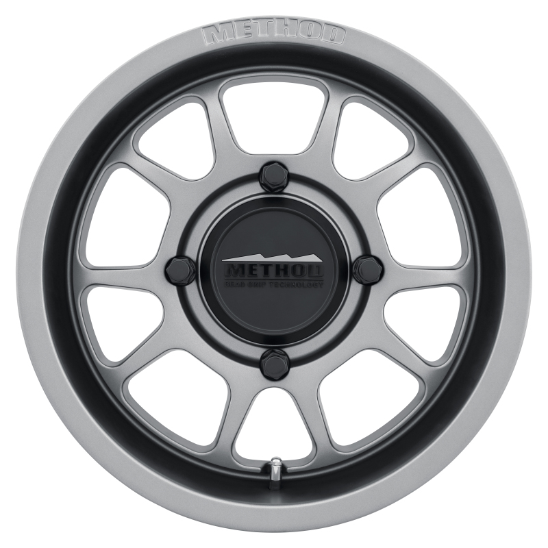 Method MR409 Bead Grip 14x7 / 4+3/13mm Offset / 4x156 / 132mm CB Steel Grey Wheel - MR40947046443