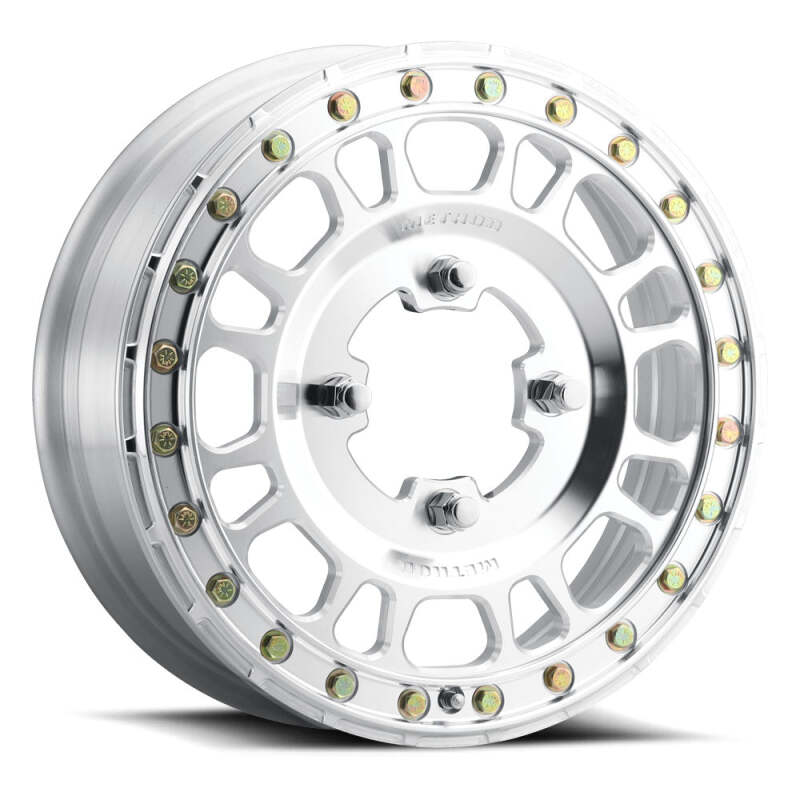 Method MR412 Beadlock 15x5 / 4.2+.8/43mm Offset / 4x156 / 120 CB Machined - Raw Wheel - MR41255046343B
