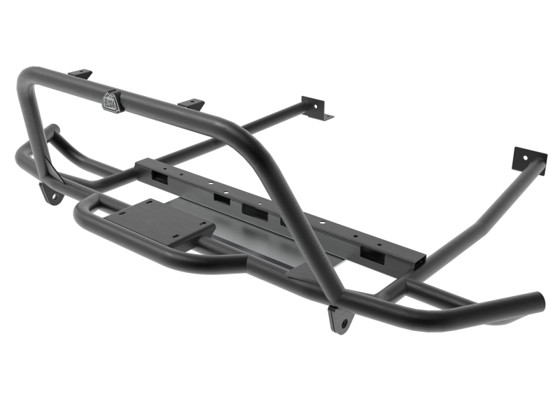 aFe POWER 20-23 Subaru Outback H4 2.4L (t) / H4 2.5L Terra Guard Front Bumper w/ Winch Mount - Black - 79-27012