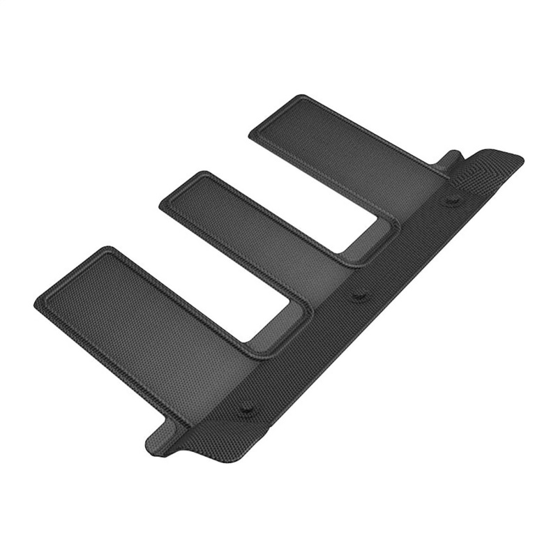 3D MAXpider 22-23 Rivian R1S Kagu 3rd Row Floormats - Black - L1RI00131509