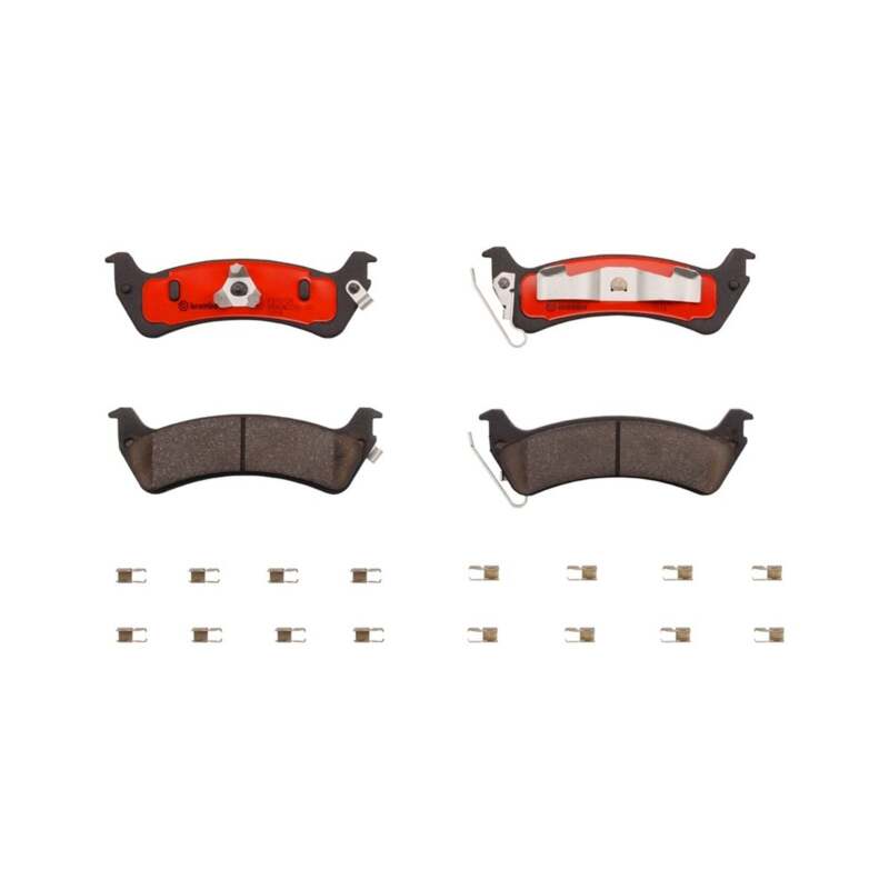 Brembo 94-98 Jeep Grand Cherokee 1998-1994 Rear NAO Brake Pad - P37012N
