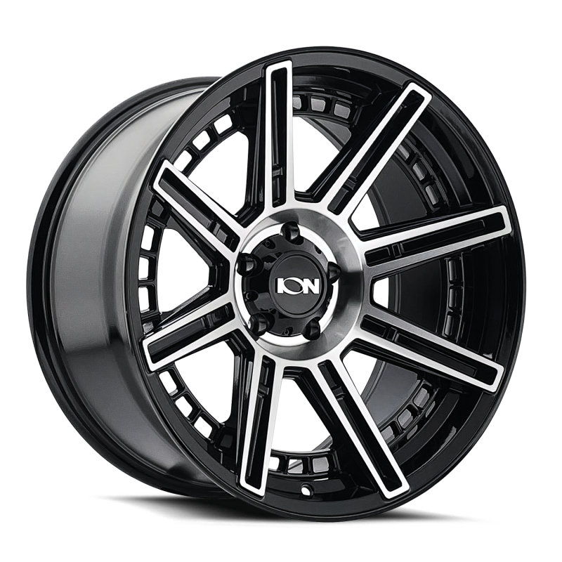 ION Type 149 20x10 / 8x165.1 BP / -24mm Offset / 125.2mm Hub Black/Machined Wheel - 149-2181B