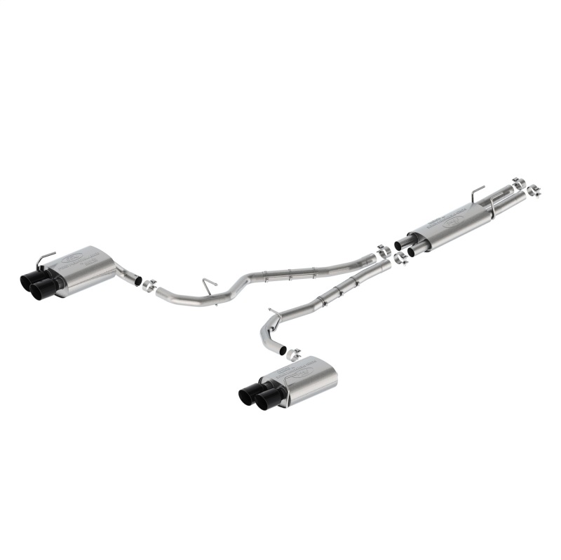 Ford Racing 20-23 Explorer ST Sport Cat-Back Exhaust System Dual Rear Exit w/Black Tips - M-5200-ESTB