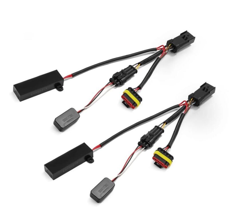 AlphaRex 13-18 Ram 1500/2500 w/Stock LED Tail Lights to AlphaRex LUXX-Series Tail Lights Converters - 640093
