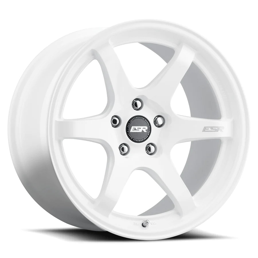 ESR Wheels APX6 18x9.5 5x100 +35 Gloss White