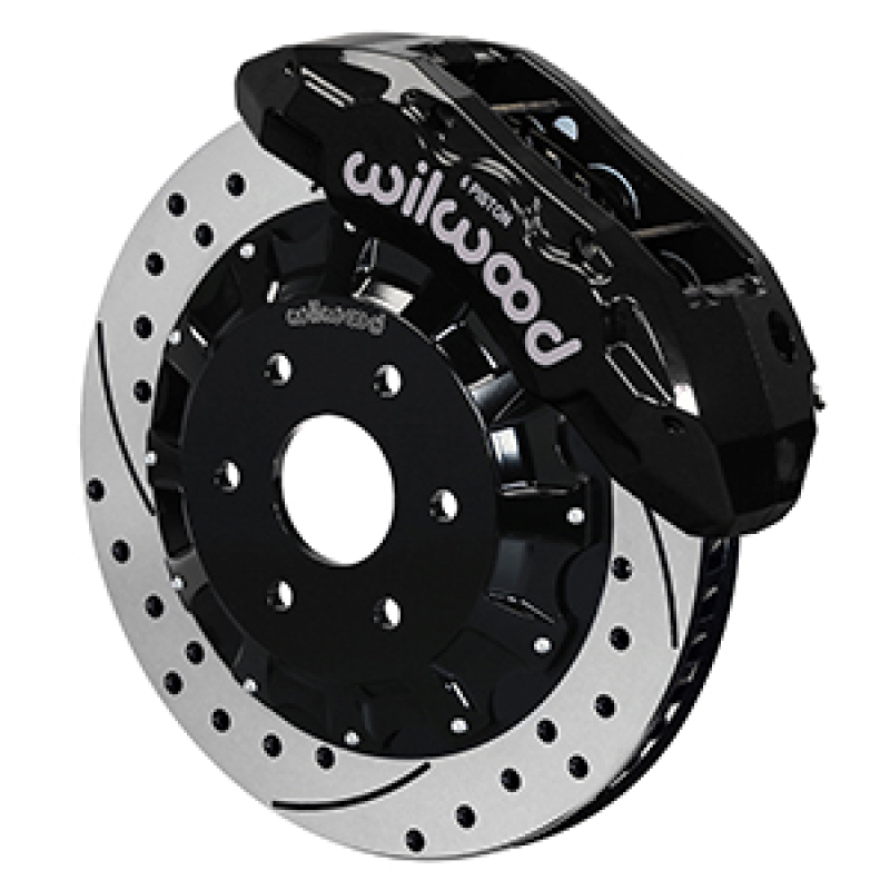 Wilwood TX6R Front Kit 16.00in Black 99-18 GM Truck/SUV 1500 - 140-13876-D