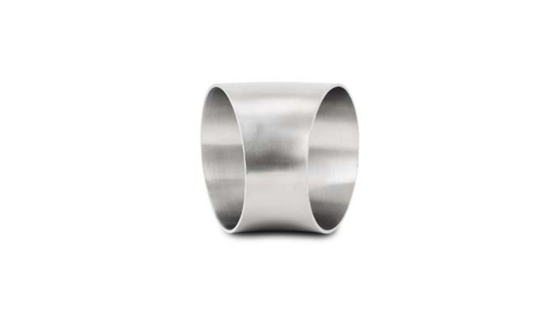 Vibrant 4.0in OD T304 SS 45 Deg Mandrel Bend Elbow (4.0in Centerline Radius) - 13336