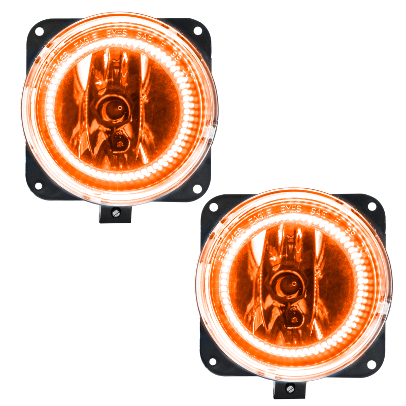 Oracle Lighting 05-07 Ford Escape Pre-Assembled LED Halo Fog Lights -Amber - 7040-005