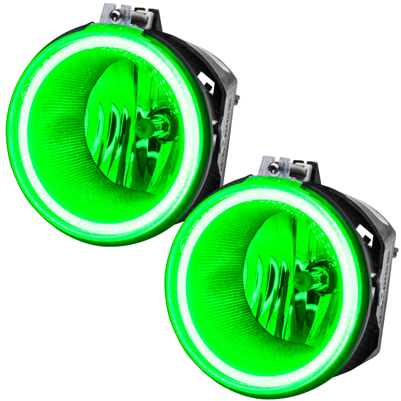 Oracle Lighting 06-10 Jeep Commander Pre-Assembled LED Halo Headlights -Green - 7064-004