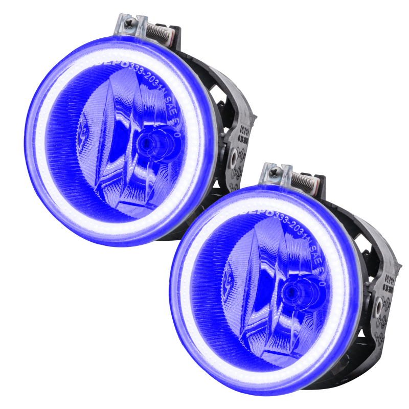 Oracle Lighting 11-16 Jeep Patriot Pre-Assembled LED Halo Fog Lights -UV/Purple - 8195-007