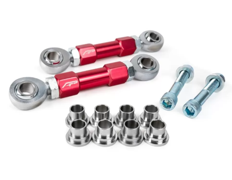 Agency Power 17-19 Can-Am Maverick X3 X RS DS RC Rear Adjustable Sway Bar Links - Red - AP-BRP-X3-210-RD