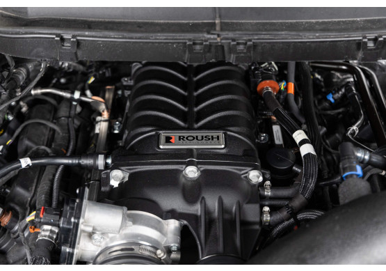 Roush 21-23 Ford F-150 (Equipped w/ V8 & Pro Power Onboard Dual Alternator) Supercharger Kit - 422315
