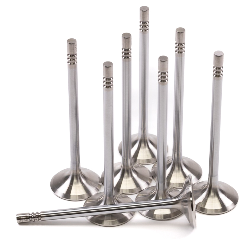 GSC P-D Ford Mustang 5.0L Coyote Gen 1/2 31.75mm Head (STD) Chrome Polished Exhaust Valve - Set of 8 - 2151-8