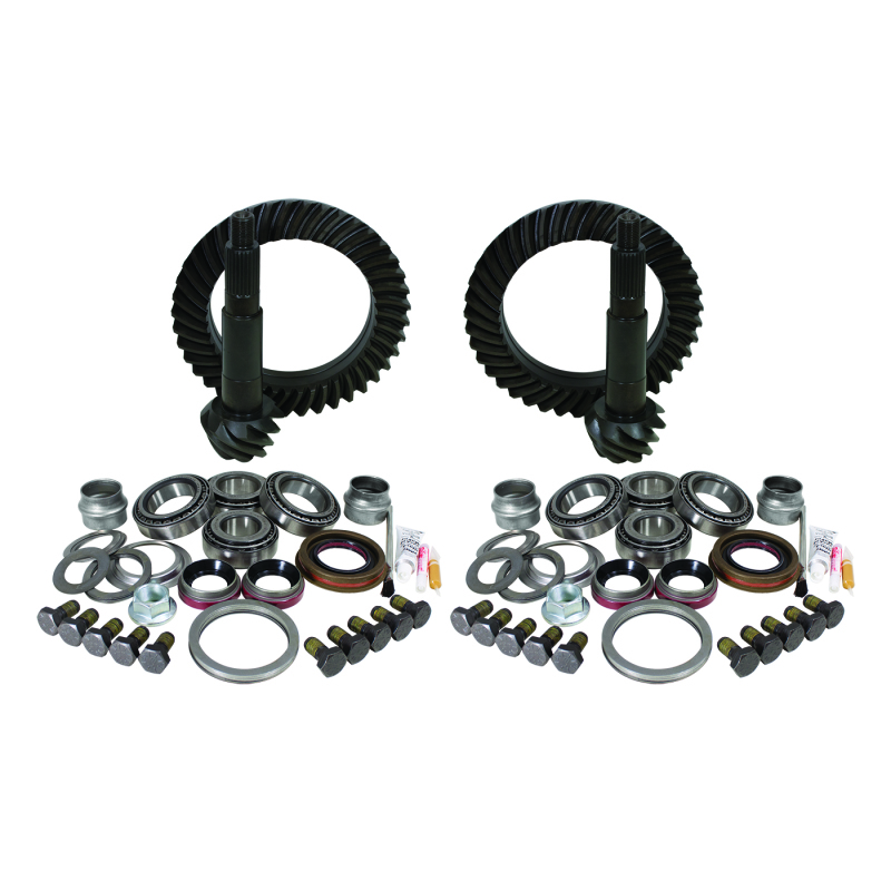 USA Standard Gear & Install Kit for Jeep JK Rubicon w/D44 Front & Rear in a 4.56 Ratio - ZGK054