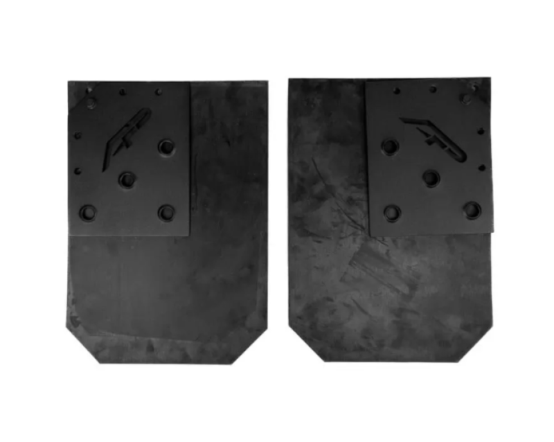 Agency Power 20-22 Polaris RZR Pro XP/ 22-23 Polaris RZR Pro R Black Rear Mud Guards - AP-PROXP-810-BLK