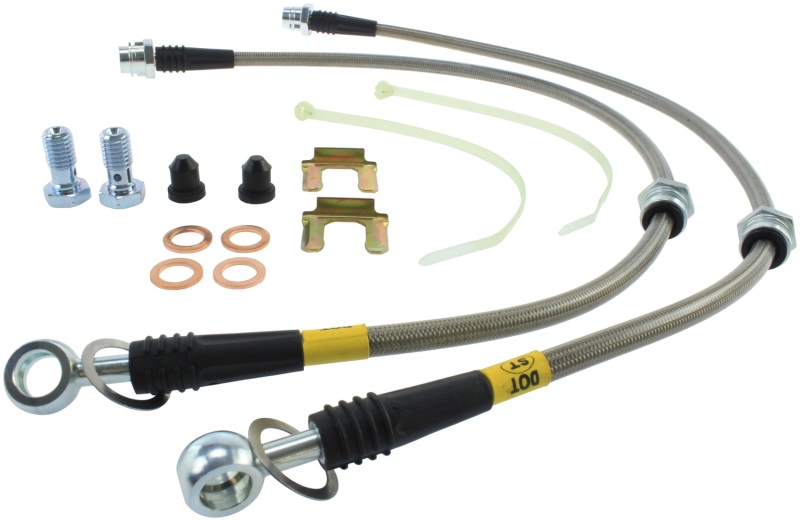 StopTech 3/99-06 Audi TT/TT Quattro Front Stainless Steel Brake Line Kit - 950.33001