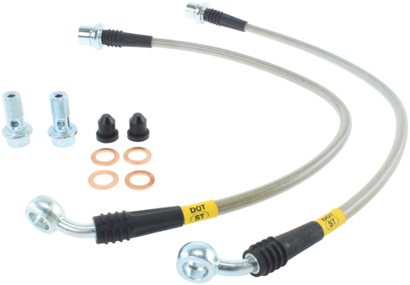 StopTech 2014 Lexus IS250/350 Rear Stainless Steel Brake Lines - 950.44535