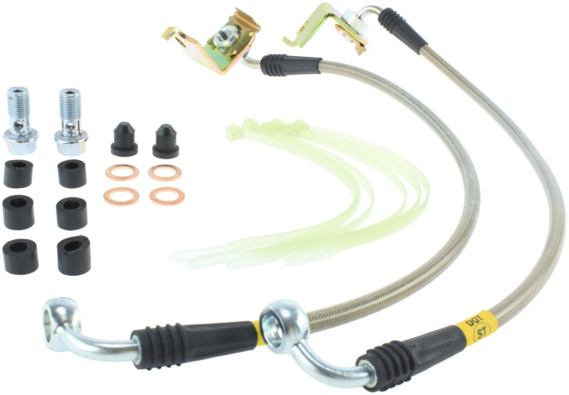 StopTech 03-08 Dodge Viper Stainless Steel Front Brake Line Kit - 950.63008