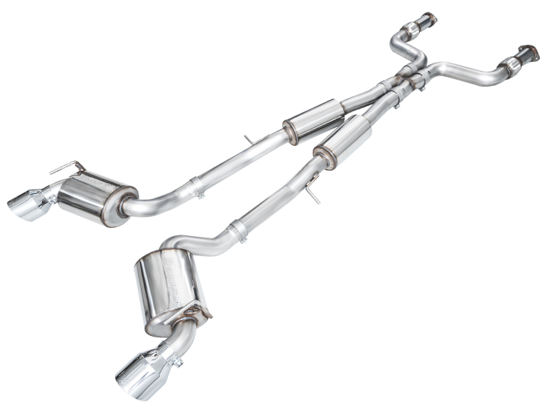 AWE 2023 Nissan Z RZ34 RWD Touring Edition Catback Exhaust System w/ Chrome Silver Tips - 3015-32400