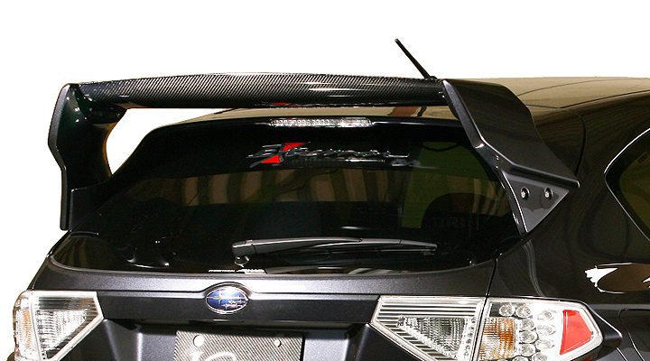VARIS REAR WING VER.1 + WING BASE FOR 2007-14 SUBARU WRX STI