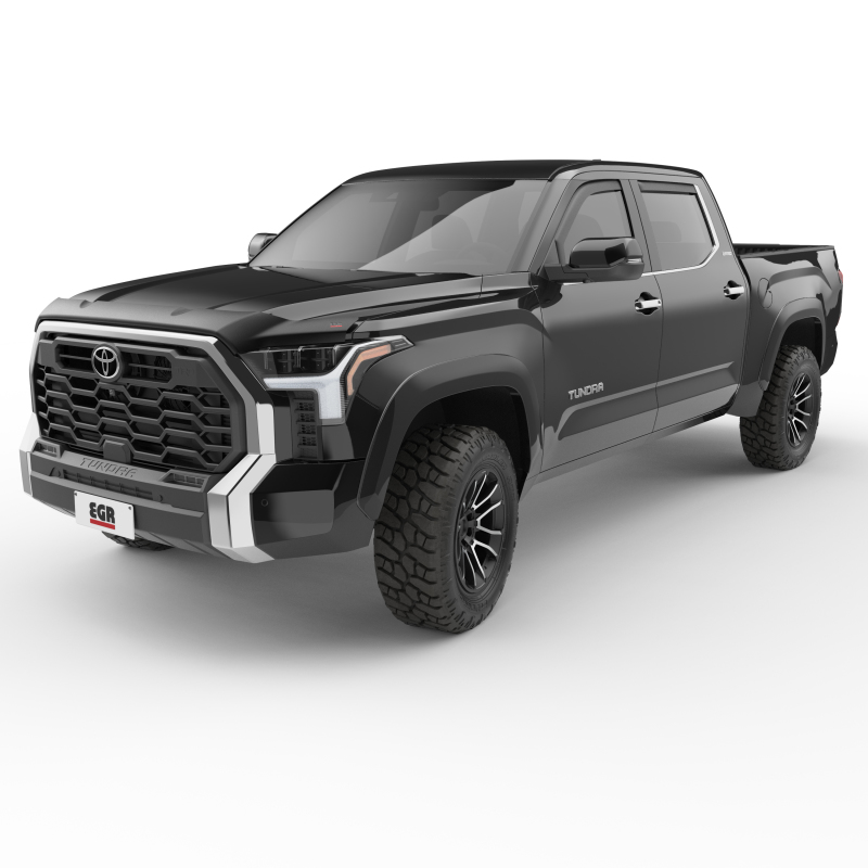 EGR 22-24 Toyota Tundra 66.7in Bed Summit Fender Flares (Set of 4) - Painted to Code Black - 775404-218