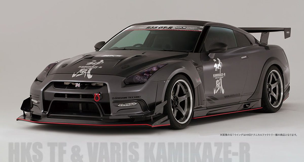 Varis Kamikaze-R (Circuit Ver.) Aero Kit for 2009-19 Nissan GT-R [R35]