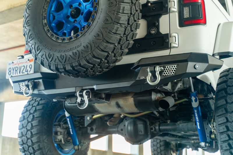 DV8 Offroad 2018 Jeep Wrangler JL MTO Series Rear Bumper w/ Optional Tire Carrier - RBJL-13