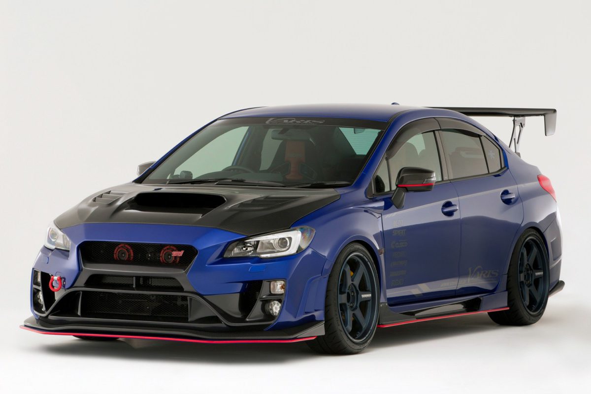 VARIS ARISING II FRONT BUMPER OPTIONAL PART: EXTENSION LIP FOR 2015-19 SUBARU WRX STI [VAB] VASU-198