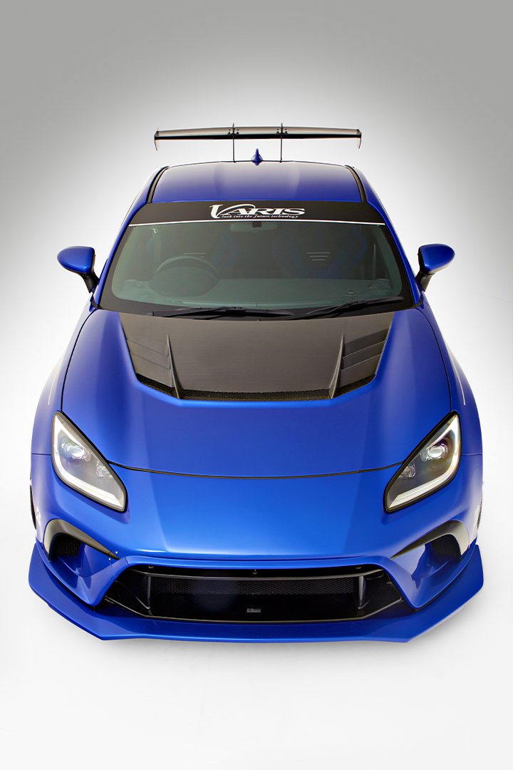 VARIS ARISING-2 CARBON FIBER FRONT BUMPER LIP GUARDS FOR ZD8 SUBARU BRZ / ZN8 TOYOTA GR86