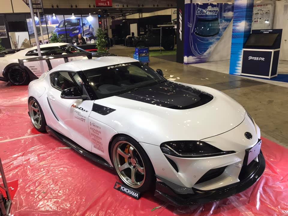 VARIS ARISING-I CARBON FRONT SPOILER FOR 2019-20 TOYOTA SUPRA GR [A90] VATO-301