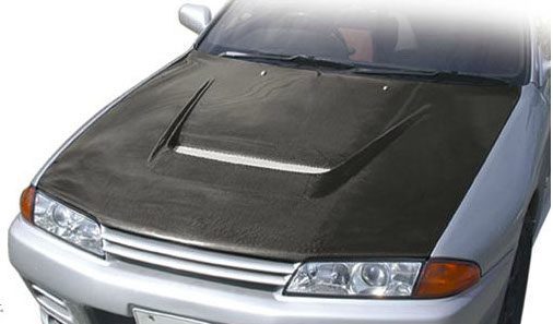 VARIS CARBON COOLING BONNET FOR 1989-92 NISSAN SKYLINE GT-R [BNR32] VBNI-105