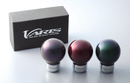 VARIS CARBON SHIFT KNOB WITH RACING STRIPE