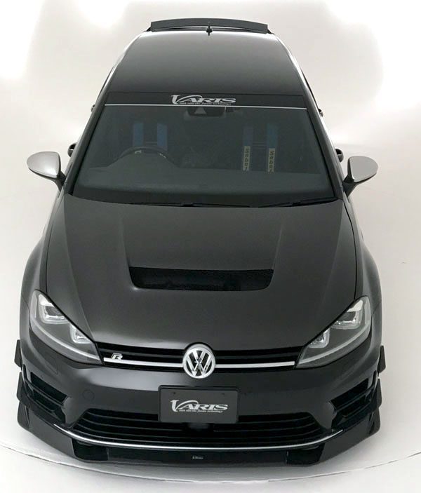 VARIS DOUBLE CANARD SET FOR 2015-16 VW GOLF R [MK VII] VAW-002C