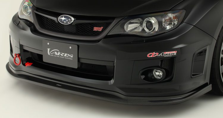 VARIS FRONT LIP SPOILER FOR 2007-14 SUBARU WRX STI [GVB] VASU-097