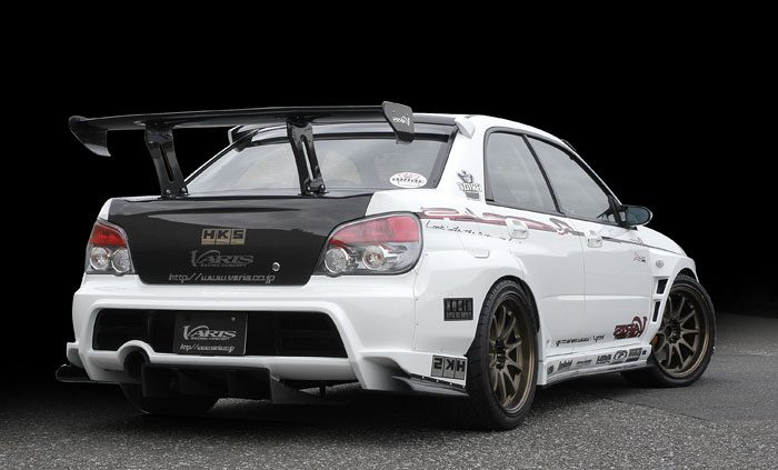 VARIS FRP REAR BUMPER FOR 2002-04 SUBARU WRX [GDB-C/D/E] VASU-035