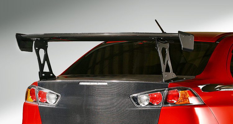 VARIS GT-WING MOUNTING BRACKET, TYPE-1 FOR 2007-16 MITSUBISHI EVO X [CZ4A] VGW-M03F