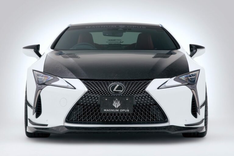 VARIS MAGNUM OPUS CARBON FIBER FRONT SPOILER FOR 2017-19 LEXUS LC500 [Z100] VALE-009