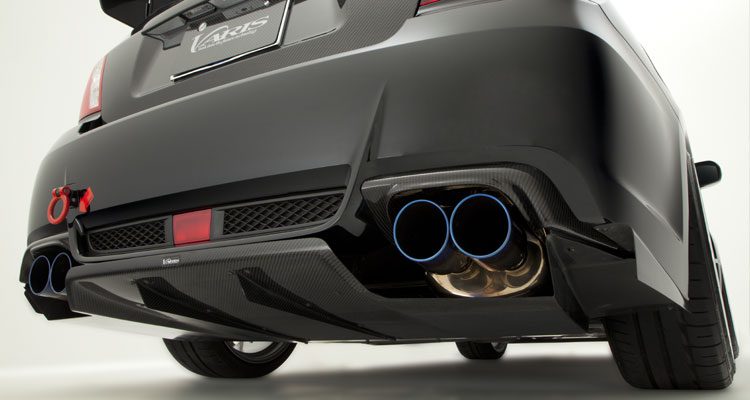 VARIS REAR DIFFUSER FOR 2007-14 SUBARU WRX STI [GVB] VASU-099