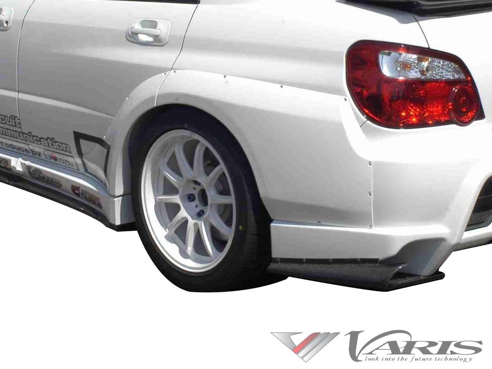 VARIS REAR WIDE FENDERS (+25MM) FOR 2002-07 SUBARU WRX [GDB C/D/E] VASU-042