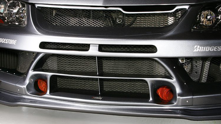 VARIS SUPER TAIKYU FRP SINGLE BRAKE DUCT FOR 2005-07 MITSUBISHI EVO IX MR [CT9A] VAMI-145