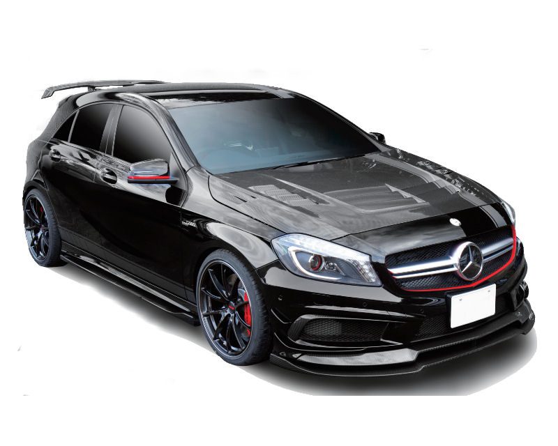 VARIS VRS MERCEDES A45 AMG WAGON – COOLING BONNET HOOD, SYSTEM 1, FRP+CARBON ACCENT [VBM-4503]