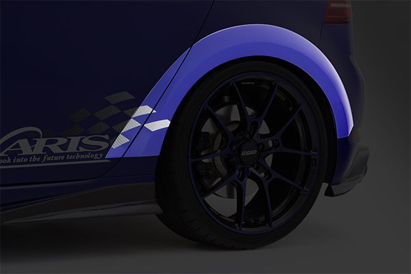 VARIS VW GOLF VII MK7.5 GTI – REAR FENDER TRIM FRP [VAW-012]