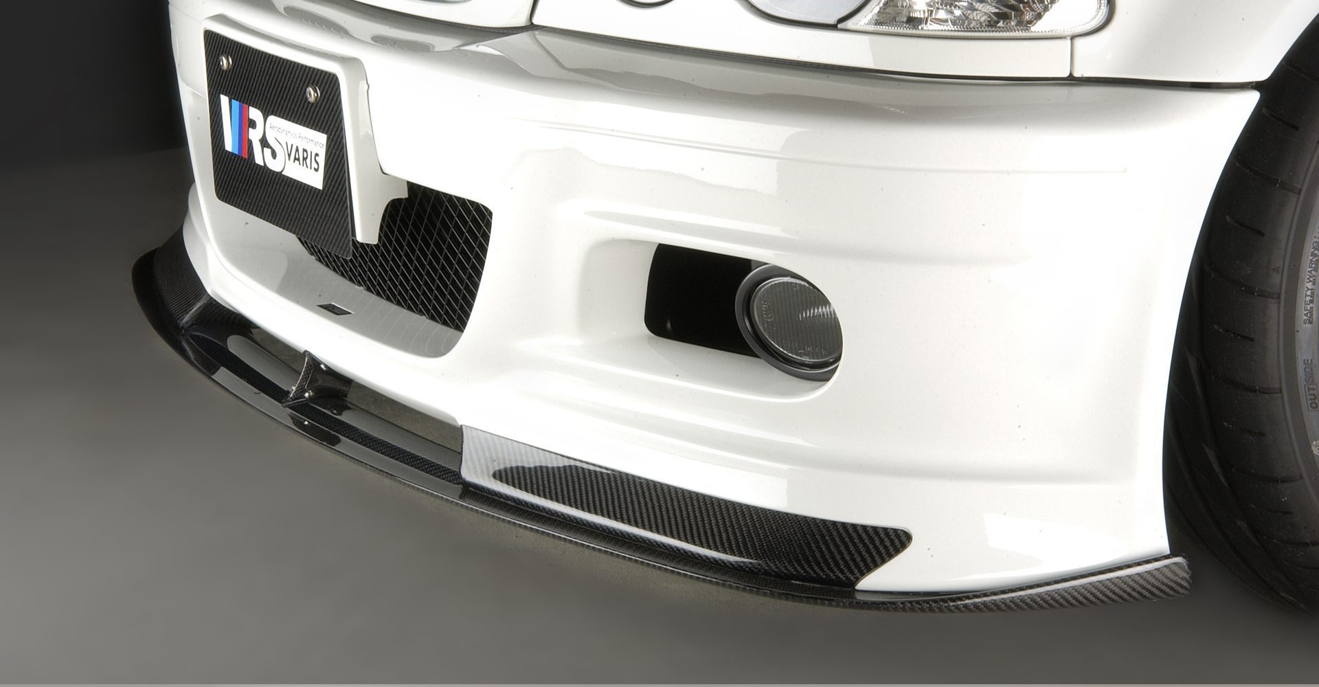 VRS CARBON STEEL STREET VERSION EXTENSION LIP FOR 1999-2006 BMW M3 [E46] VAB-4616