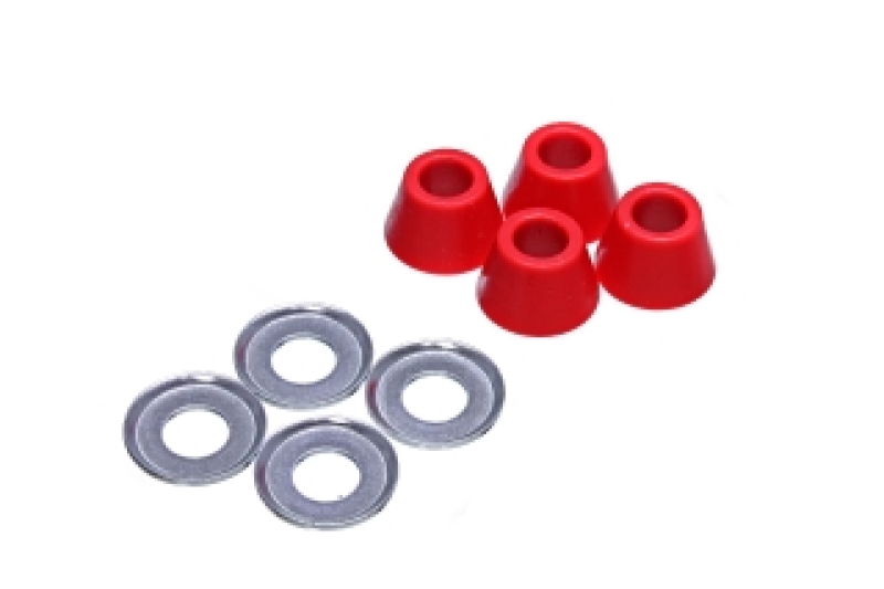 Energy Suspension 04-13 Kawasaki KX250/450 Handlebar Bushing Set - Red - 70.1002R