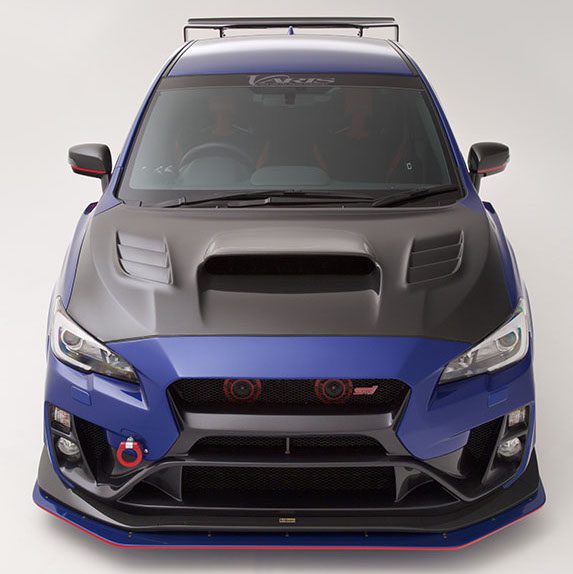 Varis Arising-II Cooling Bonnet Hood (VSDC Carbon) for 2015-19 Subaru WRX STi [VAB]