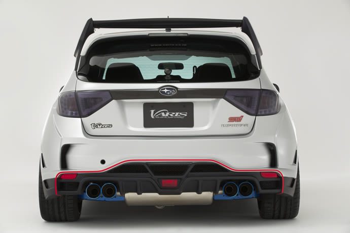 Varis Rear Diffuser (For Varis Bumper) for 2008-14 Subaru WRX [GRB]
