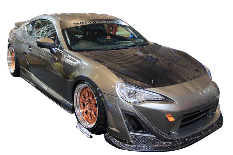 Varis Solid & Joker 86 3-Point Kit for 2012-16 Toyota 86/Subaru BRZ/FR-S [ZN6/ZC6] HA-T004