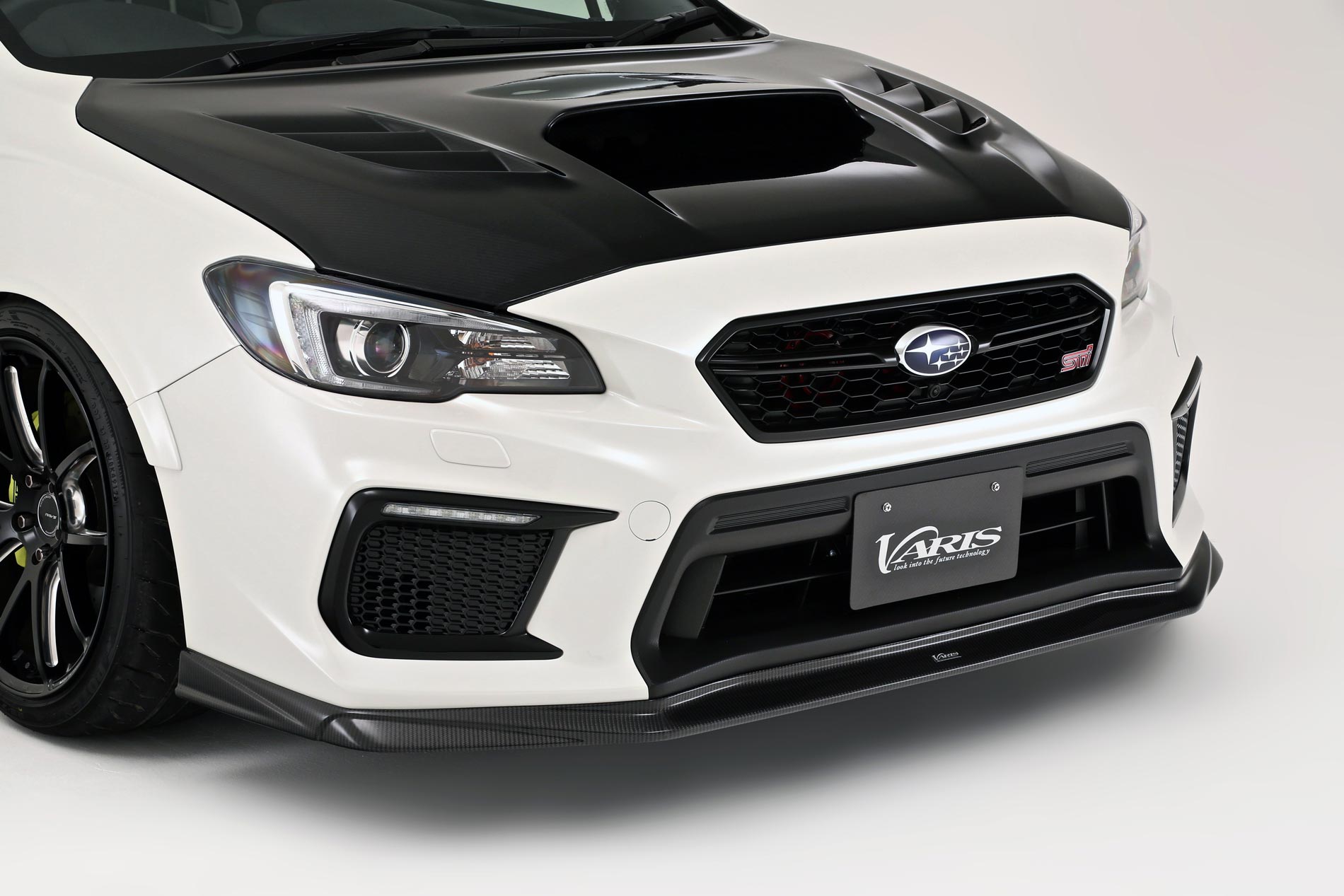 Varis Arising I Front Lip Spoiler for 2018-19 Subaru WRX STi [VAB] VASU-210C