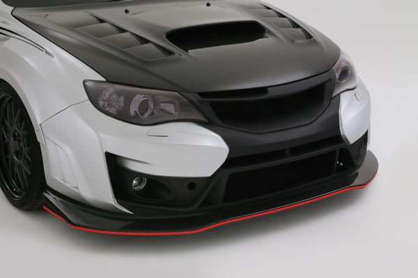 Varis Front Bumper, Ver. 2 (Ultimate ’16 Version) for 2007-14 Subaru WRX STi [GRB/GVB] VASU-151/VASU-152